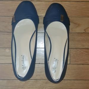 Blue LenaLuisa Size 10 Wedge shoes